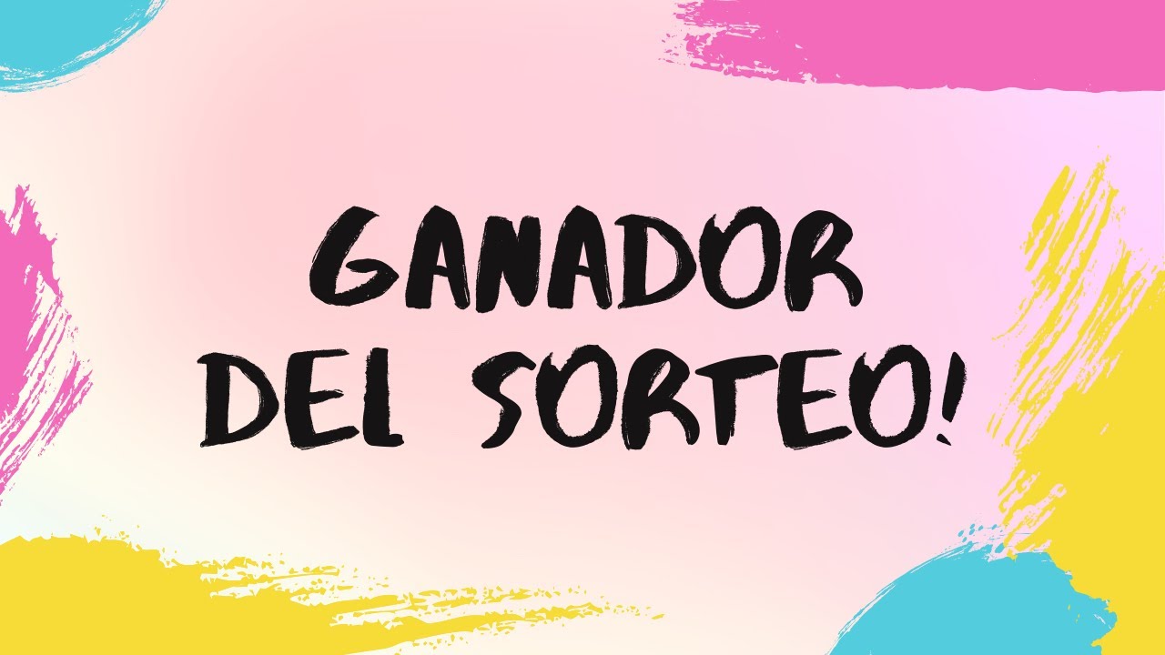 LISTA DE GANADORES.